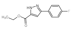 Ethyl 3-(4-fluorophenyl)-1H-pyrazole-5-carboxylate_866588-11-6