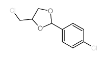 4-(chloromethyl)-2-(4-chlorophenyl)-1,3-dioxolane_86674-92-2