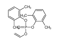 bis(2,6-dimethylphenyl) ethenyl phosphate_869058-03-7