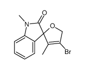 3-bromo-1',4-dimethylspiro[2H-furan-5,3'-indole]-2'-one_870152-13-9