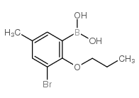 3-Bromo-5-methyl-2-propoxyphenylboronic acid_870718-02-8