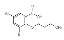 3-Bromo-2-butoxy-5-methylphenylboronic acid_870718-03-9