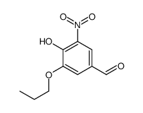 4-hydroxy-3-nitro-5-propoxybenzaldehyde_871085-51-7