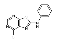 7-chloro-N-phenyl-[1,3]thiazolo[5,4-d]pyrimidin-2-amine_871266-78-3