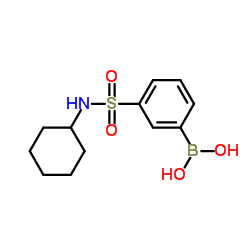 [3-(Cyclohexylsulfamoyl)phenyl]boronic acid_871329-79-2