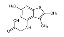 N-(2,5,6-Trimethylthieno[2,3-d]pyrimidin-4-yl)glycine_871673-05-1