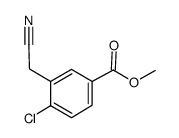Methyl 4-chloro-3-(cyanomethyl)benzoate_872091-83-3