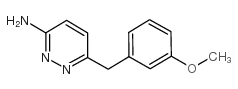 6-[(3-methoxyphenyl)methyl]pyridazin-3-amine_874338-91-7