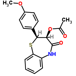 [(2S,3S)-2-(4-methoxyphenyl)-4-oxo-3,5-dihydro-2H-1,5-benzothiazepin-3-yl] acetate_87447-47-0