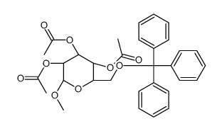 Methyl 2,3,4-tri-O-acetyl-6-O-trityl-β-D-galactopyranoside_87591-35-3