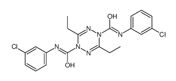 1-N,4-N-bis(3-chlorophenyl)-3,6-diethyl-1,2,4,5-tetrazine-1,4-dicarboxamide_876049-56-8