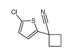 1-(5-chlorothiophen-2-yl)cyclobutane-1-carbonitrile_880166-07-4