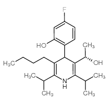 3-Pyridinemethanol, 5-butyl-4-(4-fluoro-2-hydroxyphenyl)-a-methyl-2,6-bis(1-methylethyl)-, (aS)_880343-36-2