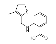 2-[(3-methylthiophen-2-yl)methylamino]benzoic acid_881445-21-2