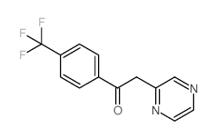 2-pyrazin-2-yl-1-[4-(trifluoromethyl)phenyl]ethanone_88283-34-5