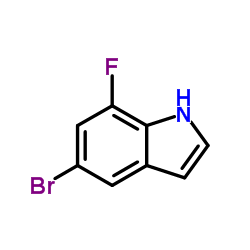 5-Bromo-7-fluoro-1H-indole_883500-73-0