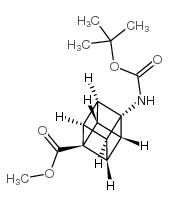 methyl 4-(tert-butylcarbonylamino)cubanecarboxylate_883554-71-0