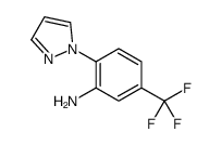 2-pyrazol-1-yl-5-(trifluoromethyl)aniline_883881-78-5