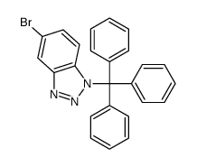 5-bromo-1-tritylbenzotriazole_885066-56-8