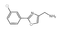 2-(3-chlorophenyl)-N-methyl-1,3-oxazol-4-amine_885273-40-5