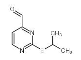 2-propan-2-ylsulfanylpyrimidine-4-carbaldehyde_885275-17-2