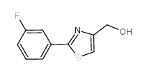 [2-(3-fluorophenyl)-1,3-thiazol-4-yl]methanol_885279-97-0