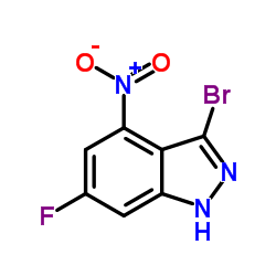 3-Bromo-6-fluoro-4-nitro-1H-indazole_885522-77-0