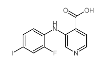 3-(2-fluoro-4-iodoanilino)pyridine-4-carboxylic acid_885588-03-4