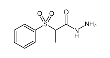 Propanoic acid, 2-(phenylsulfonyl)-, hydrazide_886499-82-7