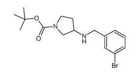 tert-butyl 3-[(3-bromophenyl)methylamino]pyrrolidine-1-carboxylate_887578-25-8