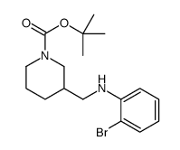 tert-butyl 3-[(2-bromoanilino)methyl]piperidine-1-carboxylate_887586-95-0