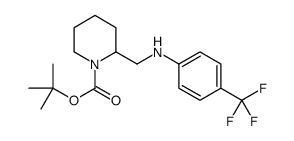 tert-butyl 2-[[4-(trifluoromethyl)anilino]methyl]piperidine-1-carboxylate_887588-14-9