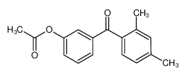 [3-(2,4-dimethylbenzoyl)phenyl] acetate_890099-08-8