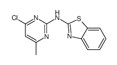 N-(4-Chloro-6-methyl-2-pyrimidinyl)-1,3-benzothiazol-2-amine_891828-31-2