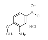 (3-Amino-4-methoxyphenyl)boronic acid hydrochloride_895525-75-4