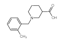 1-[(2-methylphenyl)methyl]piperidine-3-carboxylic acid_896047-10-2