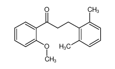3-(2,6-dimethylphenyl)-1-(2-methoxyphenyl)propan-1-one_898754-32-0
