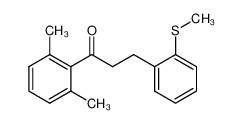 1-(2,6-dimethylphenyl)-3-(2-methylsulfanylphenyl)propan-1-one_898754-81-9