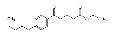 ethyl 5-oxo-5-(4-pentylphenyl)pentanoate_898757-18-1