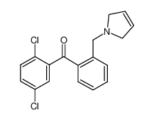 (2,5-dichlorophenyl)-[2-(2,5-dihydropyrrol-1-ylmethyl)phenyl]methanone_898763-74-1
