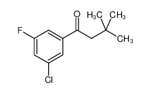 1-(3-chloro-5-fluorophenyl)-3,3-dimethylbutan-1-one_898764-80-2