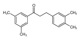 3-(3,4-dimethylphenyl)-1-(3,5-dimethylphenyl)propan-1-one_898779-47-0