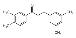 1-(3,4-dimethylphenyl)-3-(3,5-dimethylphenyl)propan-1-one_898780-70-6