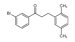 1-(3-bromophenyl)-3-(2,5-dimethylphenyl)propan-1-one_898795-02-3