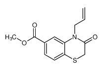 methyl 4-allyl-3-oxo-3,4-dihydro-2H-benzo[b][1,4]thiazine-6-carboxylate_899423-74-6