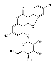 1,3,9-trihydroxycoumestan-1-O-β-glucopyranoside_899436-05-6