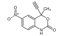 2H-3,1-Benzoxazin-2-one, 4-ethynyl-1,4-dihydro-4-methyl-6-nitro-_899438-74-5