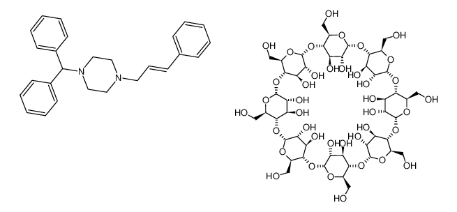 cinnarizin * γ-cyclodextrin complex_89971-15-3