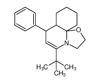 5-(tert-butyl)-7-phenyl-2,3,7,7a,8,9,10,11-octahydrooxazolo[2,3-j]quinoline_89972-47-4