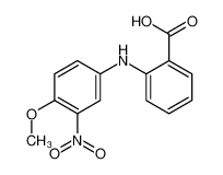 2-(4-methoxy-3-nitroanilino)benzoic acid_89974-93-6
